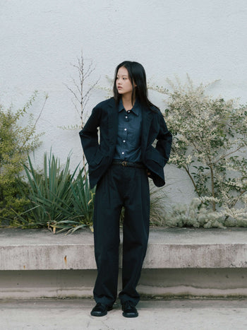 Essential Fine Shirts (Navy)