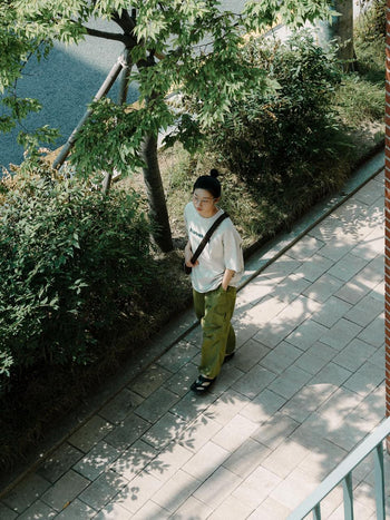 Light Cargo String Pants (Olive)