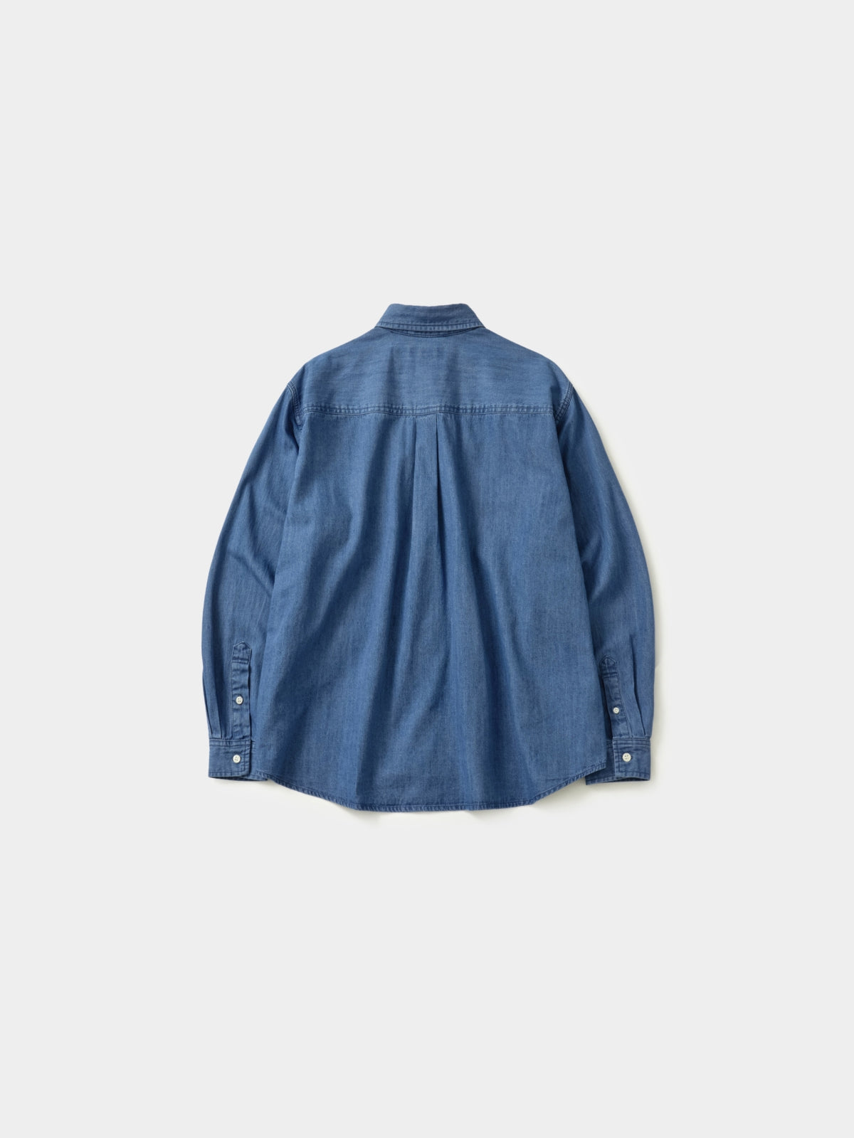 Double Pocket Denim Shirts (Denim Blue)