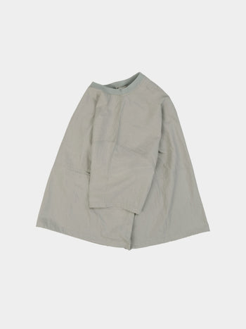 Pocket Volume String Half Tee - Beige Gray | A3 (XL)