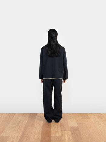 25ss City Worker Pin-tuck Trouser - Navy | A2 (L)