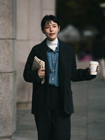 City Wool Club Jacket (Charcoal)