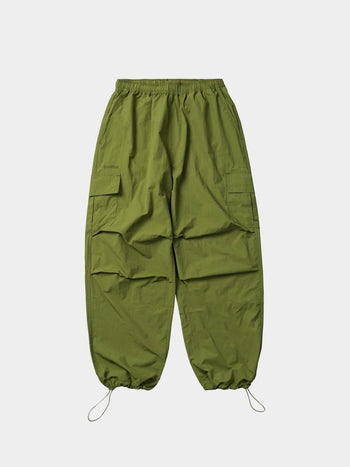 Light Cargo String Pants (Olive)